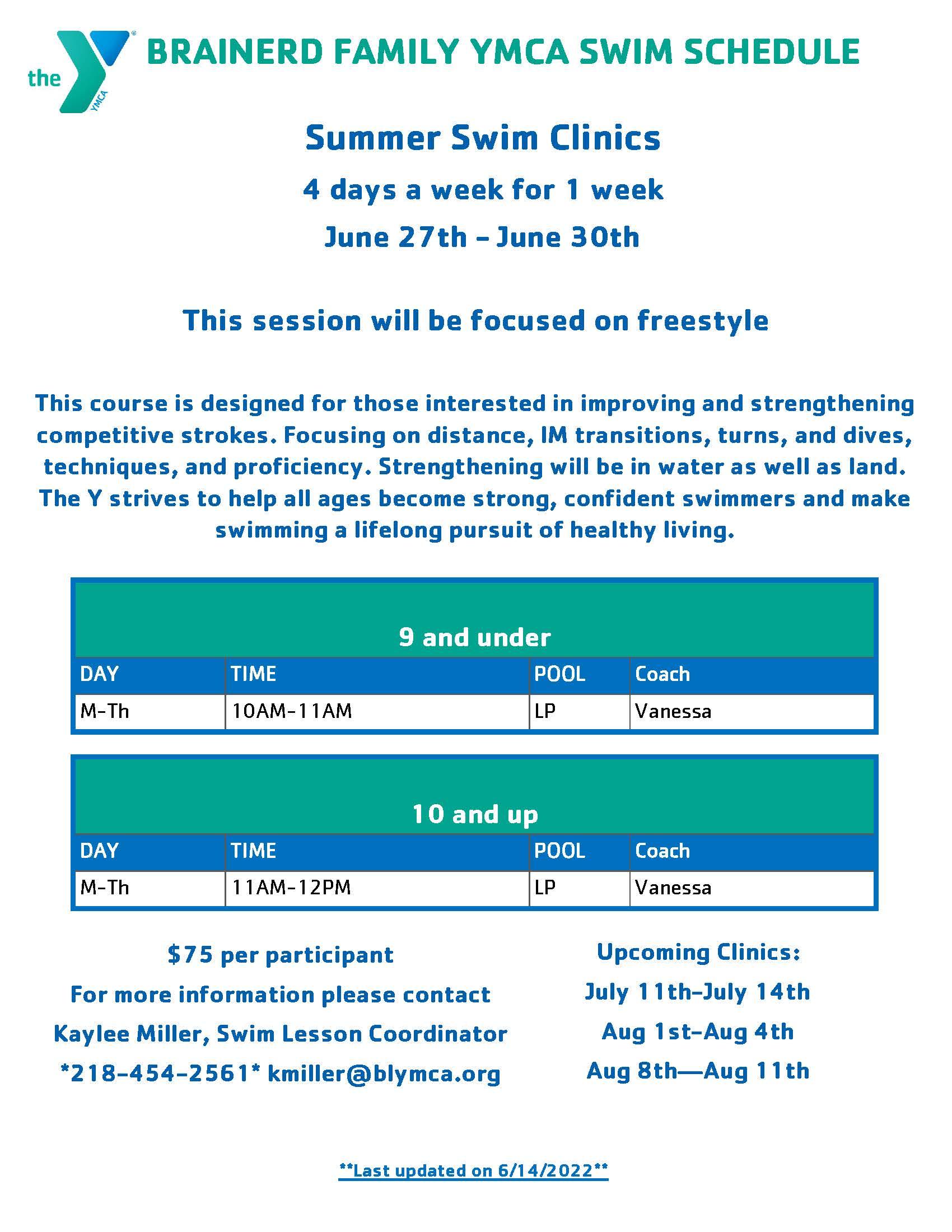June Clinic