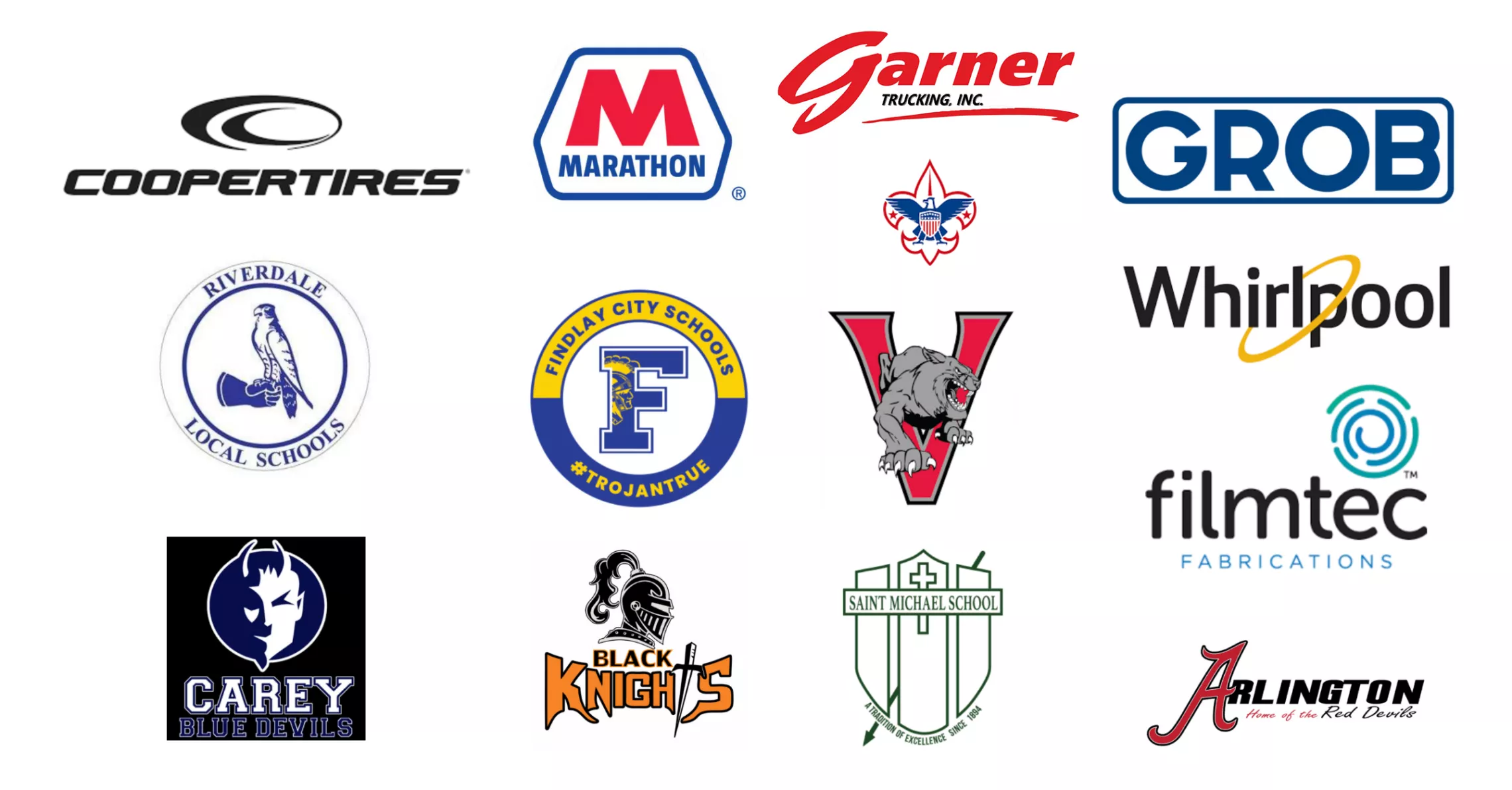 Logos of Corporate Partners