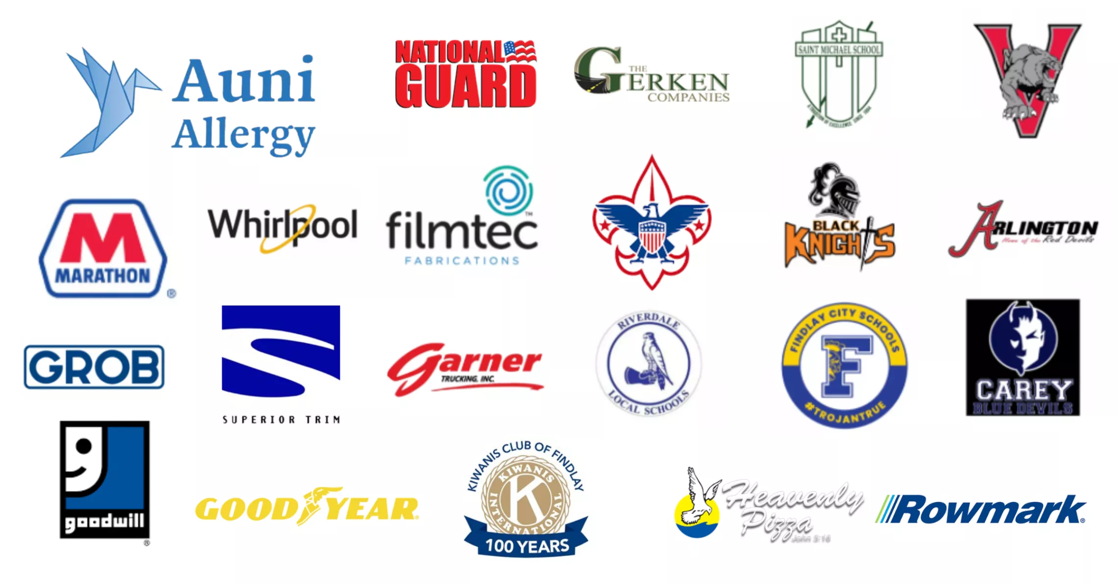 image of corporate member logos
