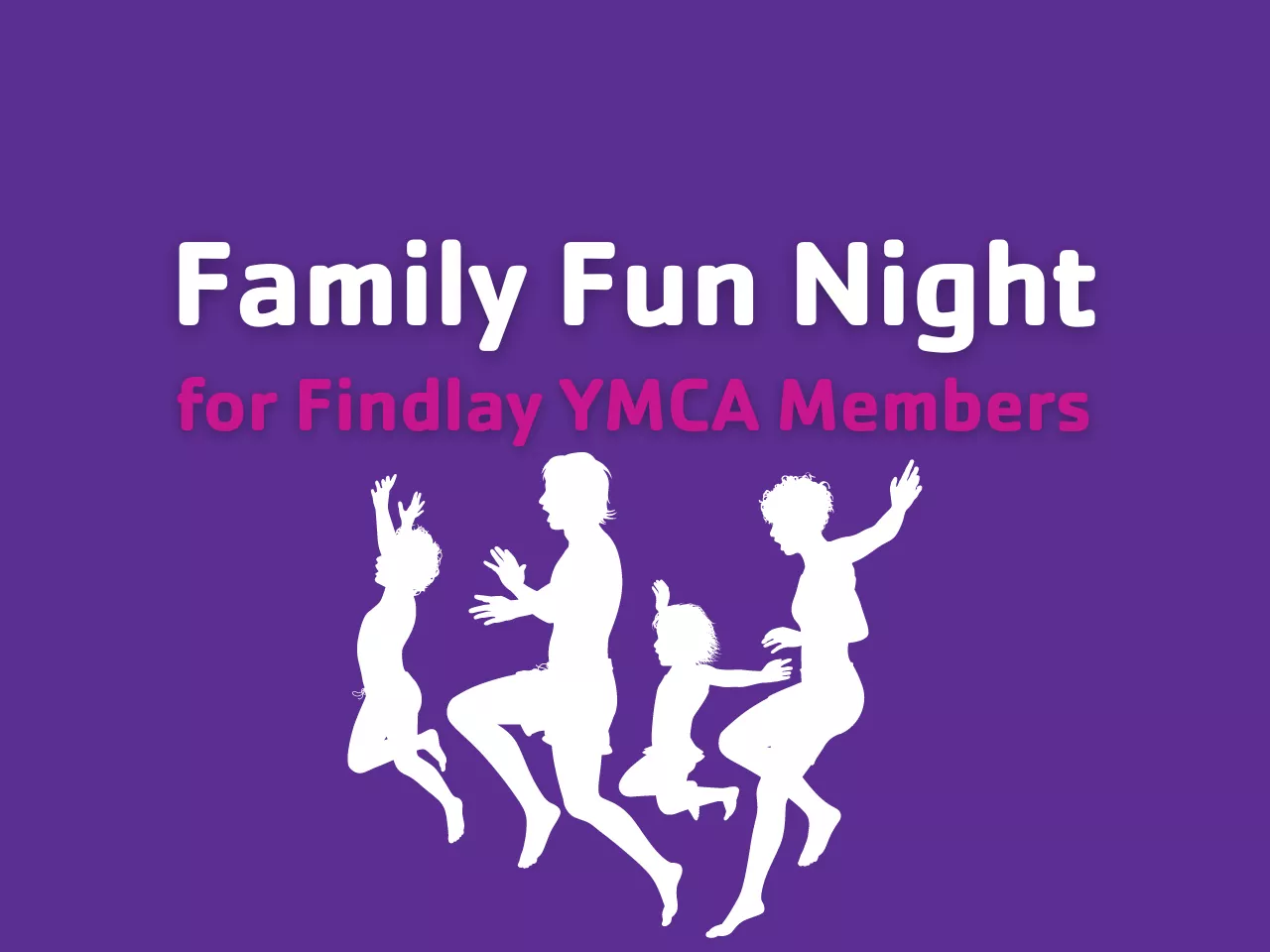 graphic of family jumping together