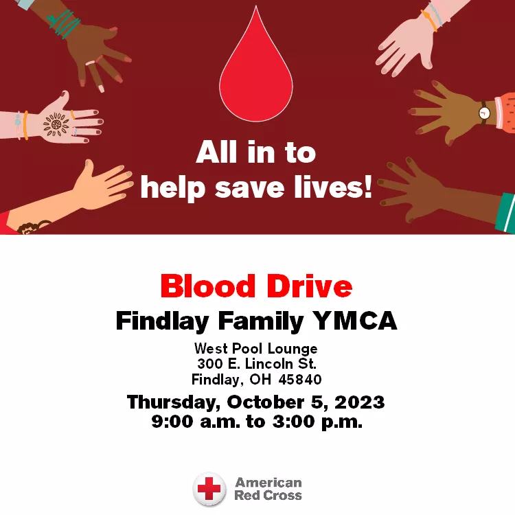 blood drive poster