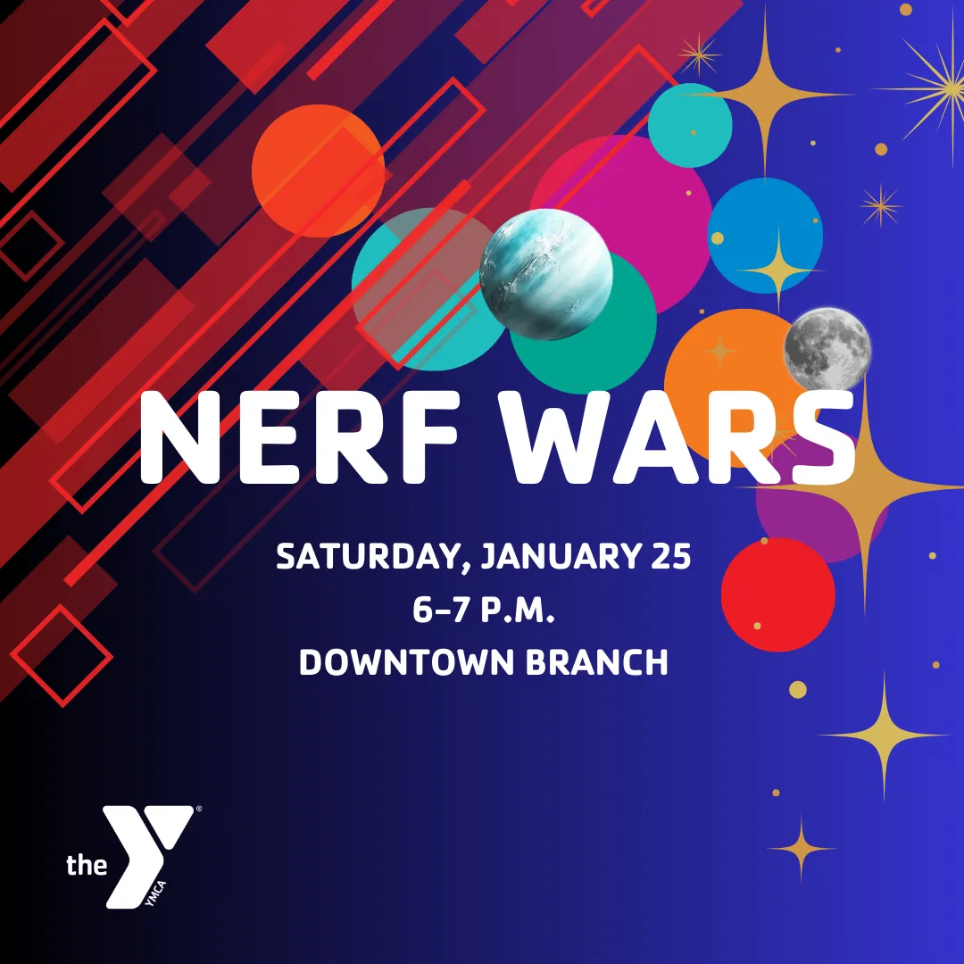 Nerf Wars '25 event details.