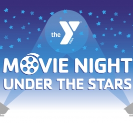 Movie Night graphic with title Movie Night Under the Stars