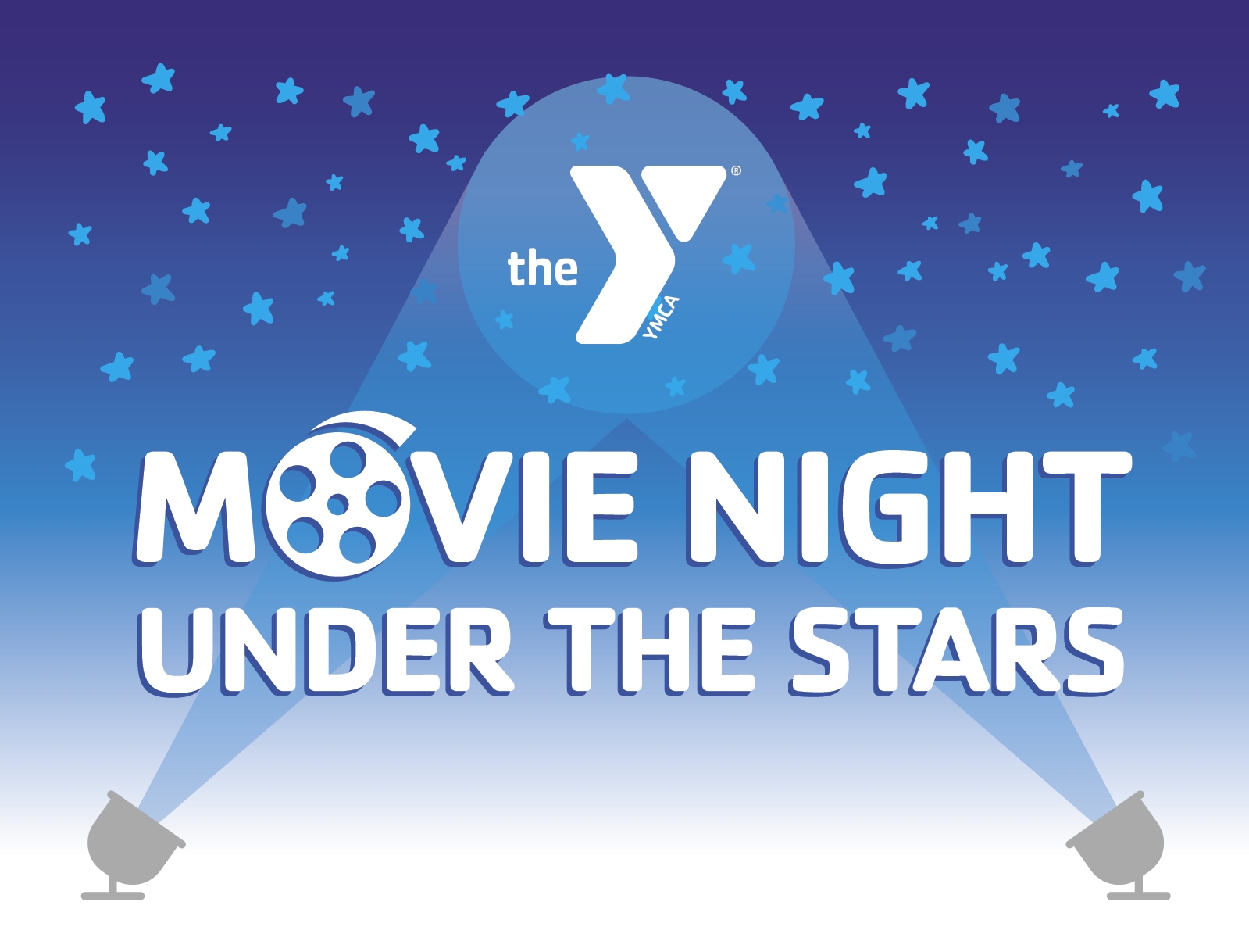 Movie Night graphic with title Movie Night Under the Stars