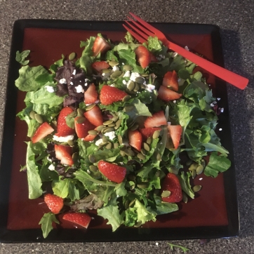 Image of Sara Dows Strawberry Spinach Salad