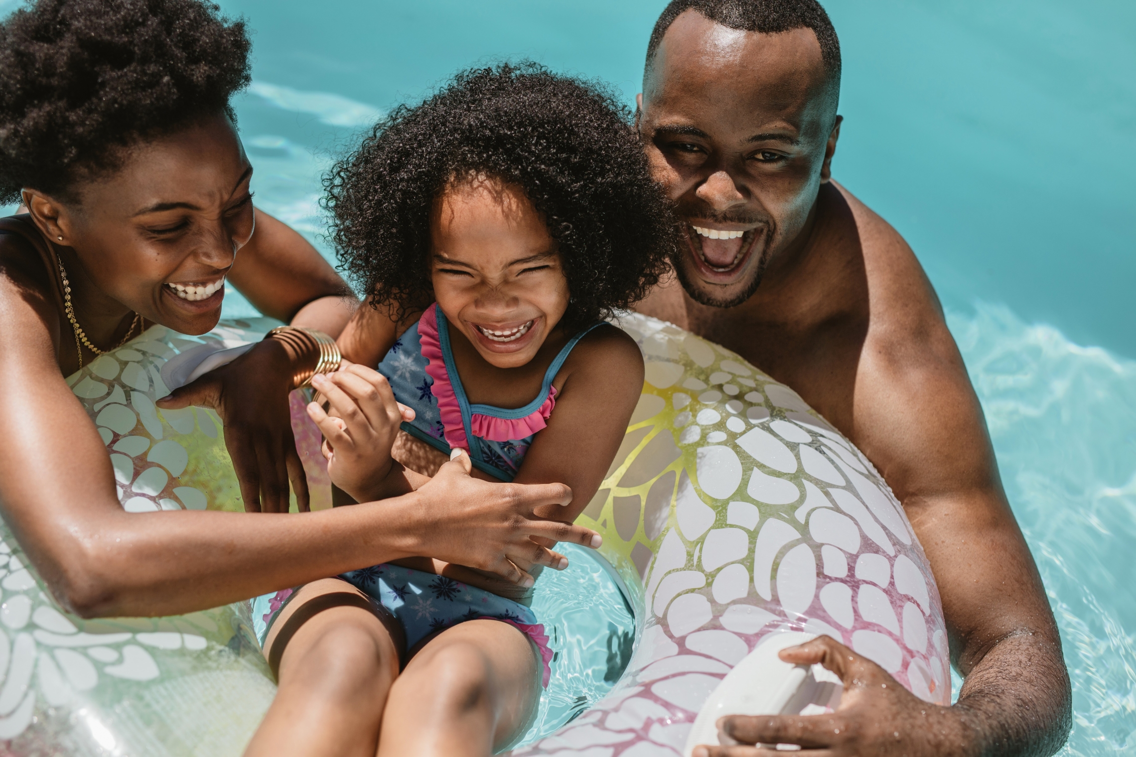 Family Pool Fun