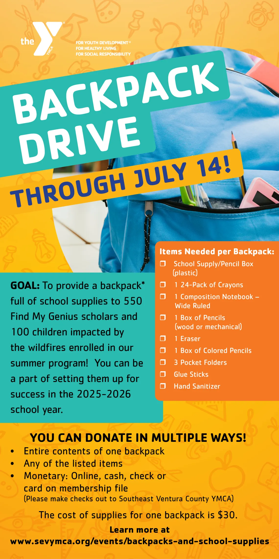 Backpack Drive Mobile
