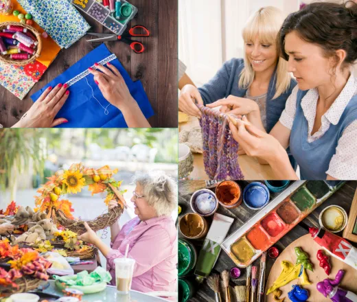 Crafting materials and people