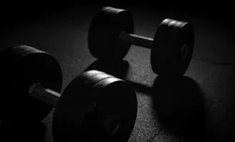 A picture of weights