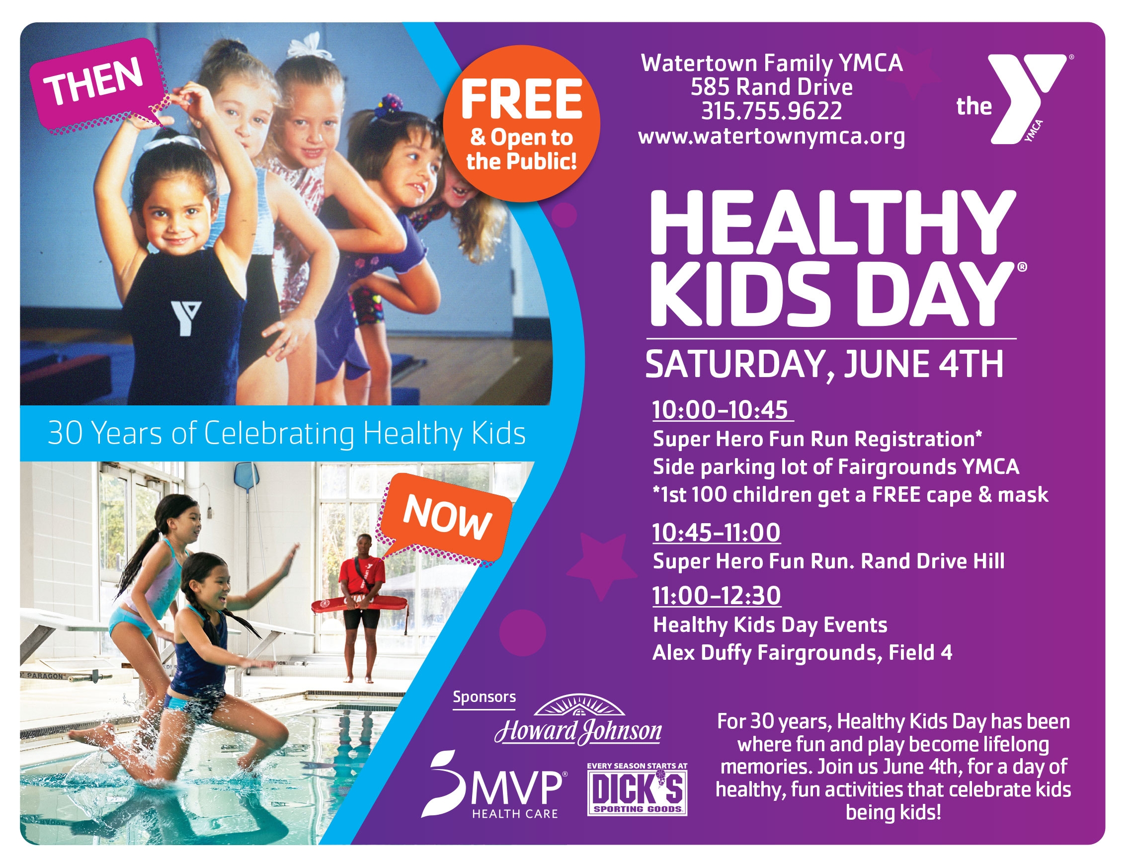 Healthy Kids Day flyer *text below*