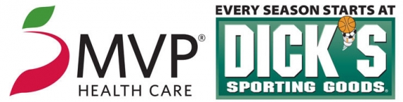MVP Health Care  and Dick's Sporting Goods Logos