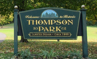 Thompson Park Sign Photo