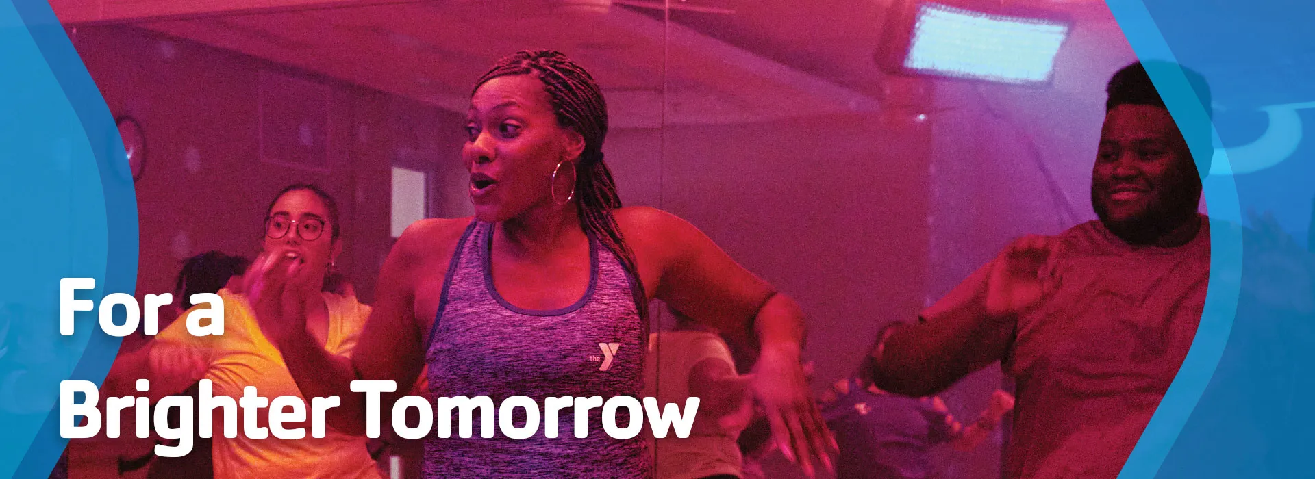 Adults dancing in a class