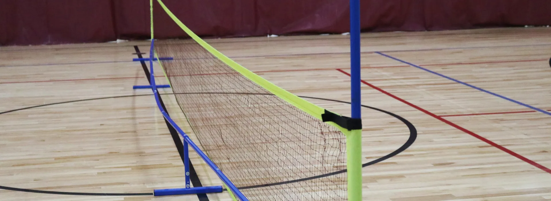 an adult playing pop tennis