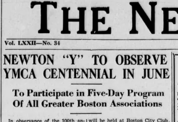 Historical article about the Y from 1944