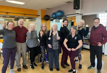 Dorrie's LIVESTRONG at the YMCA group