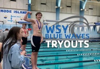 West Suburban YMCA Blue Waves swim team tryouts
