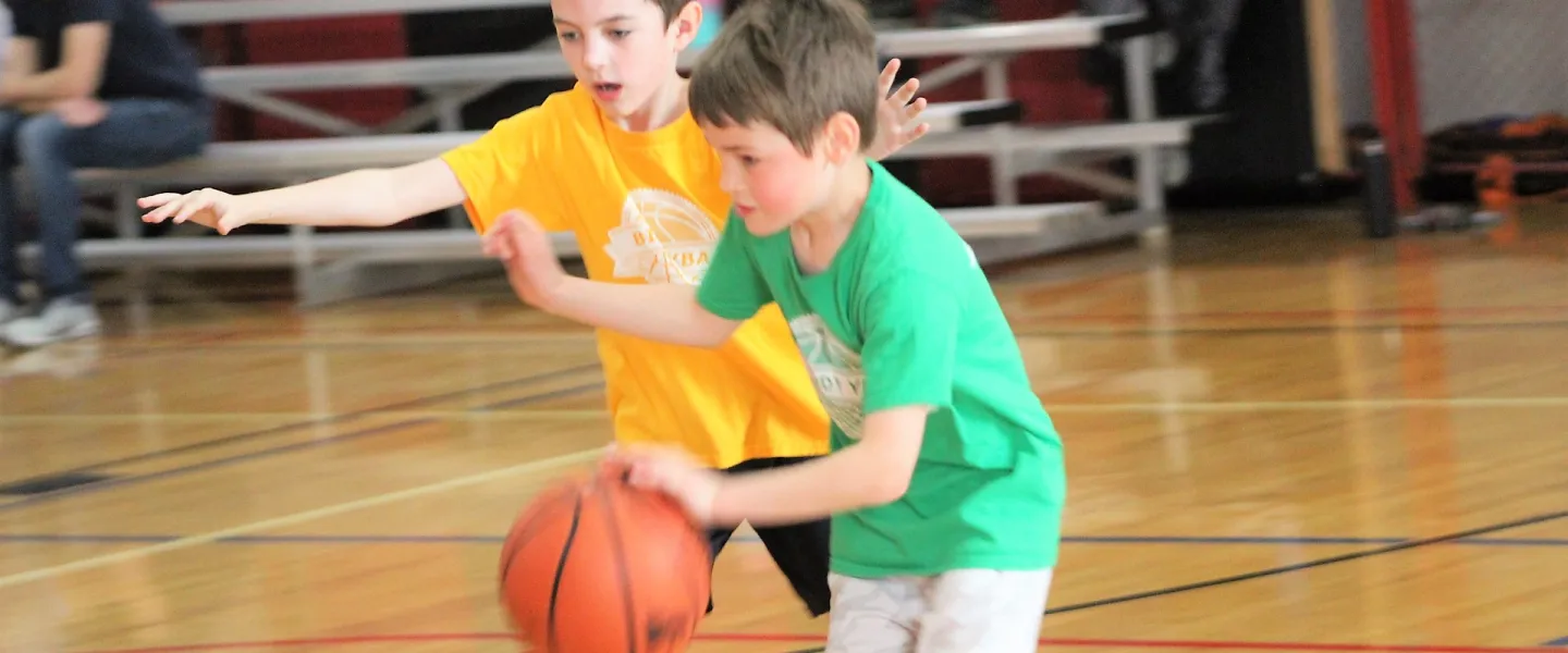 YBA playing basketball