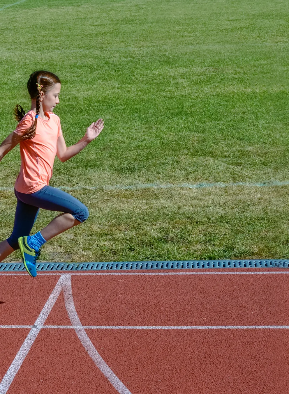 Youth running track