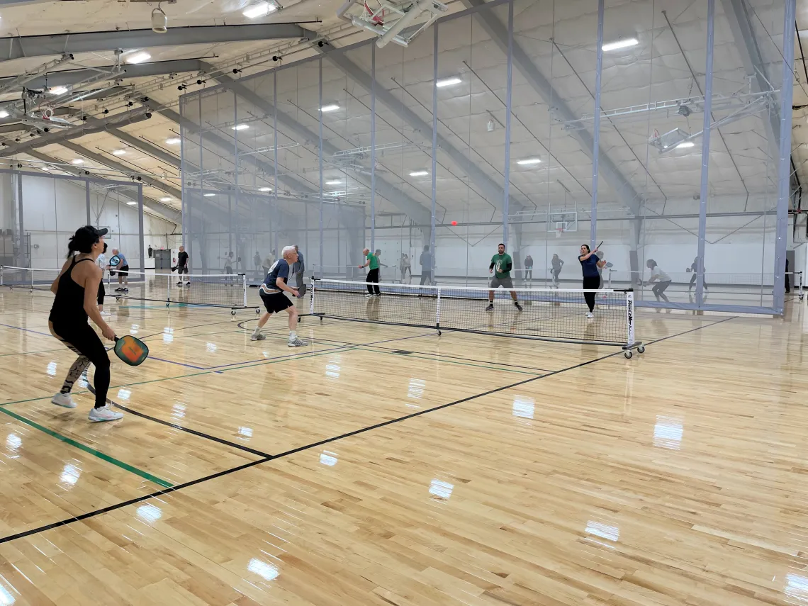 Pickleball at Wells Ave Y