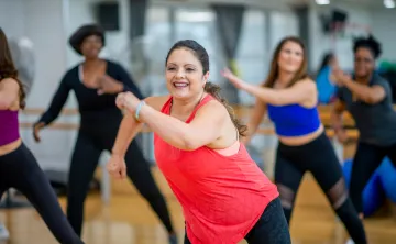 Older Adults in dance class