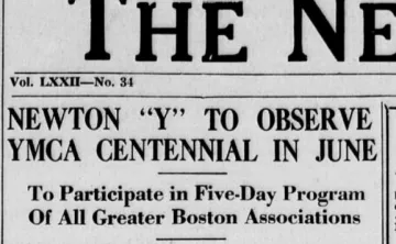 Historical article about the Y from 1944 