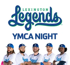 Join us for YMCA Night at the Lexington Legends on May 31, 2024