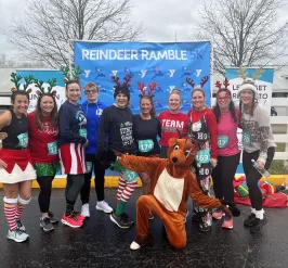 Join us for the Reindeer Ramble 5K at Keeneland on Dec. 14. 2024