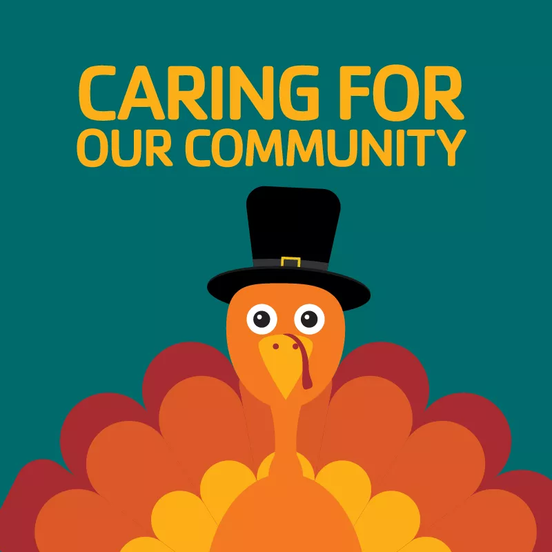 YMCA Giving Out Community Thanksgiving Meal for Those in Need
