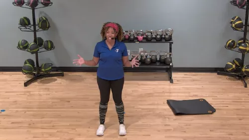 Welcome to Cardio Express with YMCA of Central KY instructor Shayla. You only need a mat for this bodyweight workout. Rest, modify, and hydrate as needed. Have fun!
