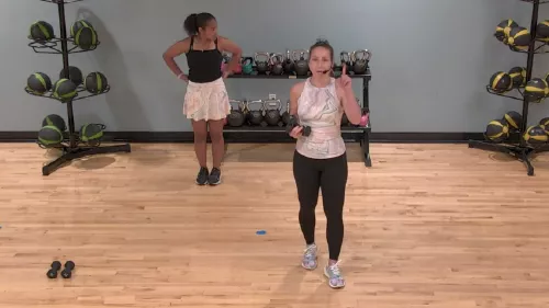 Crank up some music at home and join Stephanie for Tabata intervals. This 45 minute full body class will get your heart rate up and bring the heat with some muscular endurance work. Emma will demonstrate modifications. Rest, modify, and hydrate as needed.