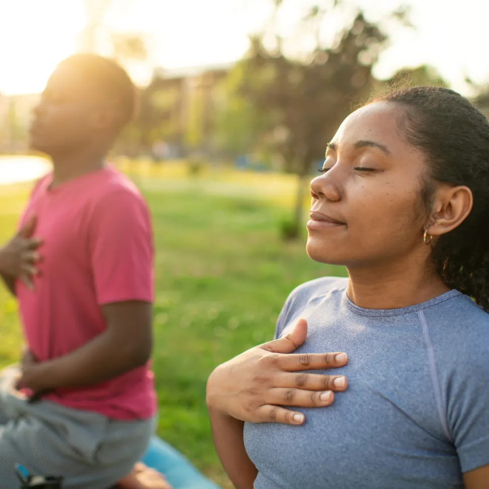 Try these yoga poses can to help alleviate everyday stress.