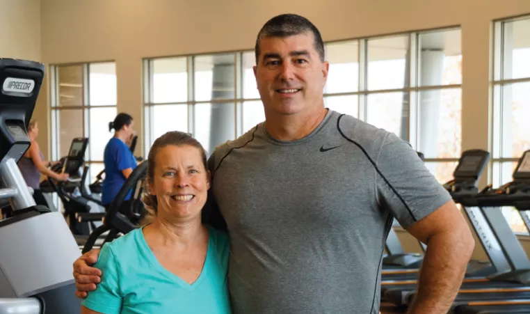 YMCA Member Spotlight on Rob and Heather Howell