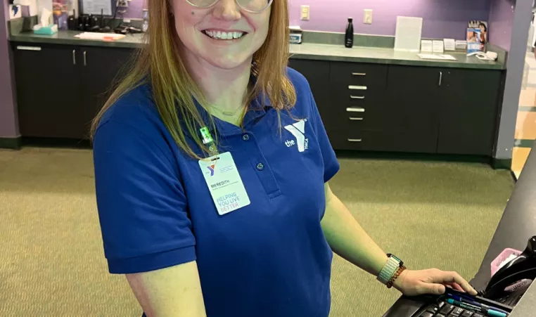 Meredith H. serves members at the C.M. Gatton Beaumont YMCA