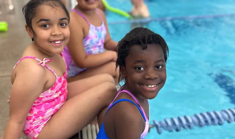 Youth at the YMCA of Central KY Indoor Pool