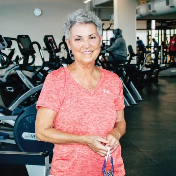 YMCA Member Spotlight on Irene Perry