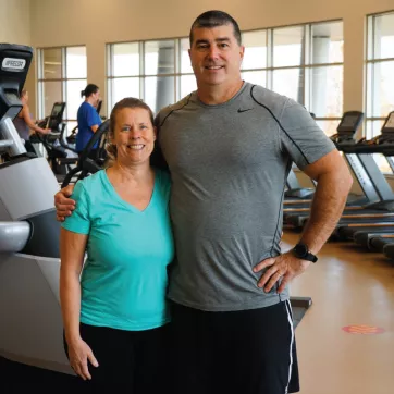 YMCA Member Spotlight on Rob and Heather Howell