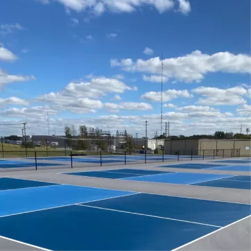 Outdoor Pickleball Courts at the North Lexington YMCA