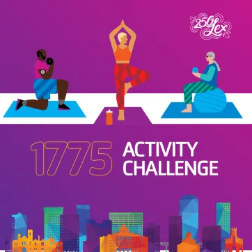 Join the YMCA of Central KY's 1775 Activity Challenge