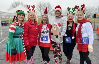 Join us for the annual Reindeer Ramble 5K at Keeneland this December