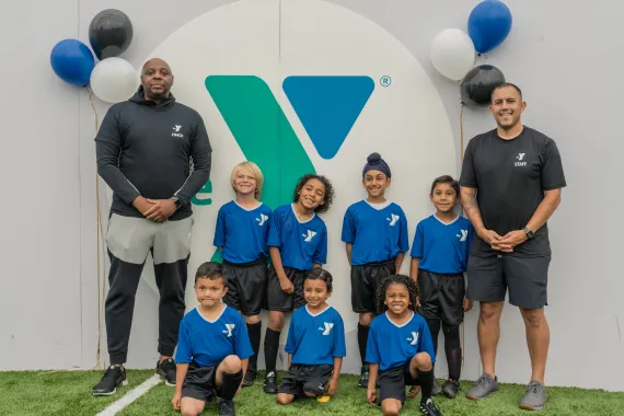 Soccer team photo