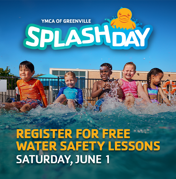 Splash Day - Saturday, June 1 - Register for Free Water Safety Lessons