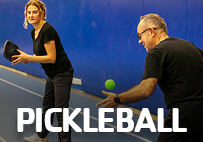 Woman Playing Pickleball