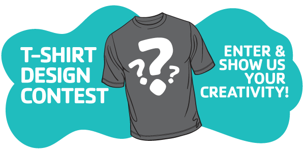 T-shirt Design Contest. Winning Design gets a $100 gift card and is featured on our Day Camp shirt this summer. Enter here and show us your creativity!