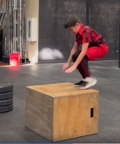 Youth Sports Performance Box Jump