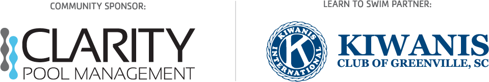 Community Sponsor: Clarity Pool Management | Learn to Swim Partner: Kiwanis Club of Greenville, SC