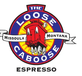business logo for loose caboose espresso
