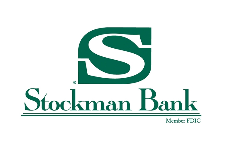 business logo for stockman bank