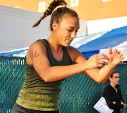 Young Adult working out
